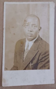 RPPC, Post Card, Rev. Bc Carswell, St. Mark AME Church, Atlanta, Black History - Picture 1 of 2