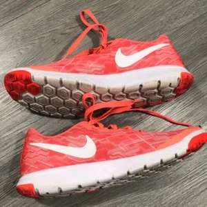Nike Size 9.5 Orange Experience Running 5 Premium Shoes - Picture 1 of 11