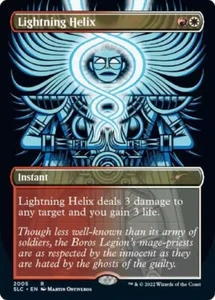 Lightning Helix BORDERLESS - 2005 - Secret Lair 30th Anniversary Countdown MTG - Bild 1 von 1