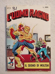 DER SPINNENMANN NR. 9 MIT STICKER - STAR COMICS - FAST TOP - Bild 1 von 8