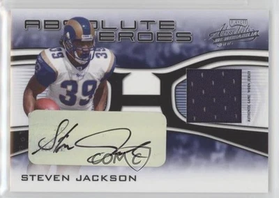 2006 Playoff Absolute Memorabilia Materials Signatures /100 Steven Jackson Auto - Image 1 of 2