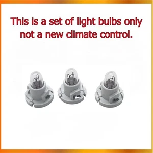 2006-2010 Hummer H3 Climate Control Replacement Light Bulbs - Picture 1 of 4