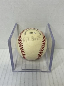 Dick Groat Signed Rawlings National League Baseball Pittsburgh Pirates D3 - Picture 1 of 7