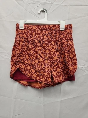 Vitality x Cosmopolitan Running Shorts Womens Medium Orange High Waist Lined - image 1 of 2