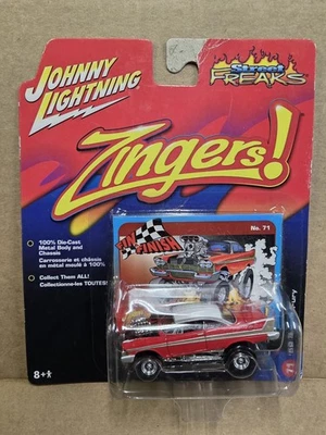 Johnny Lightning Zingers CHRISTINE 1958 Plymouth Fury Red & White Street Freaks - Image 1 of 3
