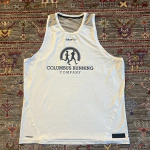 Columbus Running Company Craft Racing Singlet Tank Mens Size Large - Picture 1 of 7
