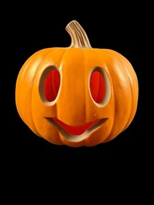 Gemmy Pumpkin Blow Mold Halloween Lights Up - Picture 1 of 8