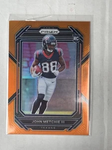 2022 Prizm Orange Prizm #316 John Metchie III /249 Rookie - Picture 1 of 3