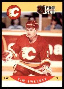 1990-91 Pro Set Tim Sweeney RC #597A - Picture 1 of 2