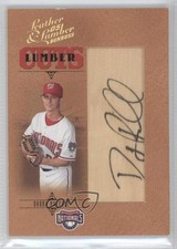 2005 Donruss Leather & Lumber Cuts /256 Danny Rueckel #LC-157 Rookie Auto RC