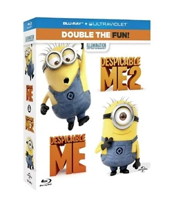 Brand New! Despicable Me 1 Despicable Me 2 BLU-RAY Box Set UltraViolet - Imagen 1 de 1