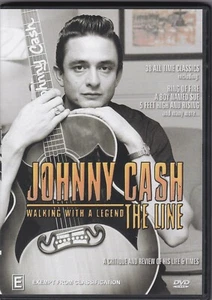 Johnny Cash - Walking With A Legend - The Line - DVD (Region 4 PAL) - Picture 1 of 2