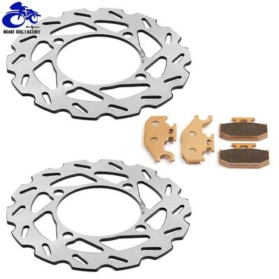 Rotores de disco de freno delanteros + pastillas 59211-31G10 para Suzuki King Quad LTA 450 500 700 Foto 1 de 4