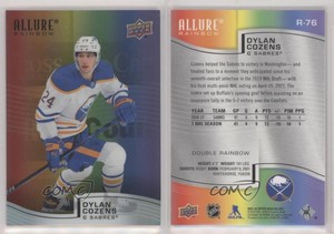 2021-22 Upper Deck Allure Rainbow Double Dylan Cozens #R-76