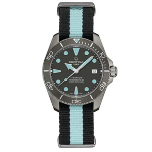 Nuevo reloj para hombre Certina DS Action Diver 38 mm esfera gris C0328074808100 - Imagen 1 de 5