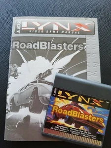 ROAD BLASTERS  Atari Lynx NEW CARTRIDGE AND MANUAL NO BOX - Picture 1 of 3