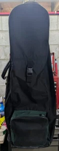 Golf Club Soft Case Wheeled Zippered Travel Bag Carrier 50" x 14" - Picture 1 of 5