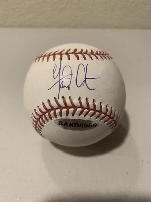 Cubierta superior de béisbol firmada por Garrett Atkins Foto 1 de 4