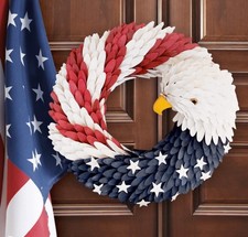 American Eagle Wreath - Patriotic Wreath for Front Door