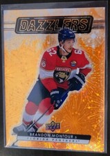 2023-24 Upper Deck Series 1 Orange Dazzlers #DZ-27 - Brandon Montour