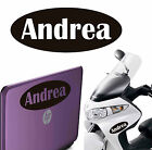 Andrea, Aufkleber von / Aus Vinyl