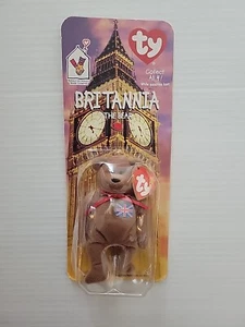 Britannia The Bear-1999 McDonalds Ty Beanie Baby con rari errori 1993, OakBrook - Foto 1 di 7