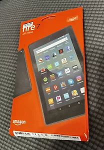Amazon Fire 7, 7" Tablet 16GB, Wi-Fi, - Black Model B07FKR6KXF - Picture 1 of 7