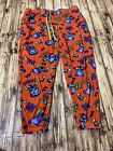 Lilo & Stitch Halloween Pajamas Pants Women's Size L 12-14 Joggers Disney