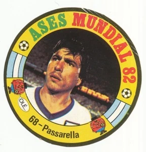068 DANIEL PASSARELLA # ARGENTINIEN WM 82 KARTEN ASS Mundial 82 REYAUCA - Bild 1 von 1