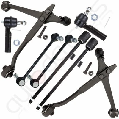 Juego de 8 brazos de control inferiores de dirección delanteros para Ford Windstar 1999-2003 Foto 1 de 4