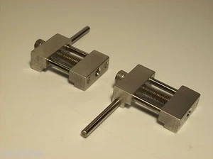 SET OF 2 MACHINIST WORK STOPS MILL (1 LEFT AND 1 RIGHT) LOW PROFILE - Picture 1 of 13