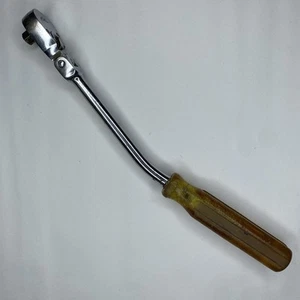 Mac Tools XR11FS USA 3/8" Drive Flex Head Bent Offset Knurled Handle Ratchet - Bild 1 von 13