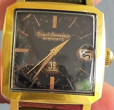 Auténtico. Reloj Girard Perregaux Gyromatic 39J Vintage, Cuerda Automática,  Foto 1 de 4