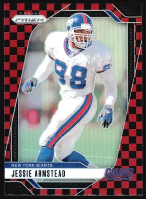 2024 Panini Prizm JESSIE ARMSTEAD Black & Red Checkerboard Prizm SSP #220 - Image 1 of 2