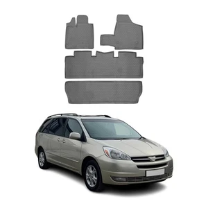 OMAC Floor Mats Liner for Toyota Sienna 2004-2010 Gray 4 Pcs - Picture 1 of 10