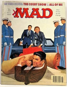 Mad Magazine Number 255 June 1985 Cosby Show Fast Free Shipping - Picture 1 of 2