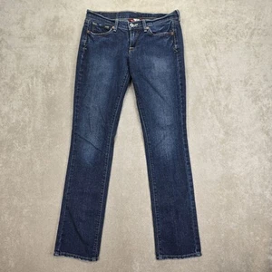 Lucky Brand Damskie dżinsy dżinsowe Dark Wash Straight Leg Low Rise 6 31x32 - Zdjęcie 1 z 22