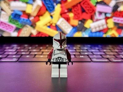 Lego Star Wars Minifigure Clone Trooper Captain Phase 1 sw0492 75021 Excellent - Image 1 of 3