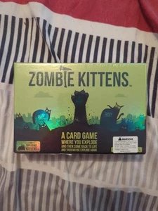 Zombie Kittens Card Game by Exploding Kittens For 2-5 Players Ages 7+ BRAND NEW - Picture 1 of 3