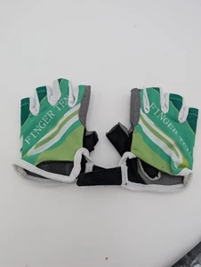 FIGNER Ten Kinder Junior Fahrradhandschuhe Outdoor Sport Road Medium, grün - Bild 1 von 5