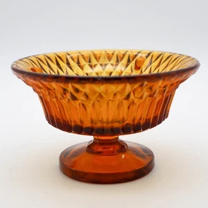 Indiana Amber Glass Fairy Lamp BASE ONLY Diamond Point Replacement - Picture 1 of 4