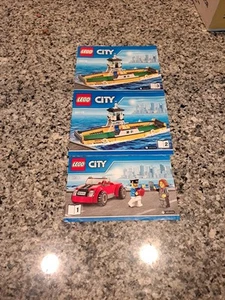 Lego City 60119 SOLO INSTRUCCIONES barco y coche - Imagen 1 de 1