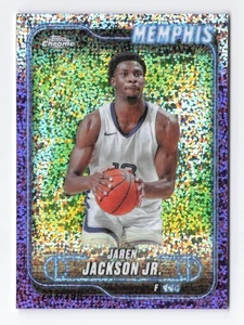 2024-25 Topps Chrome Basketball Jaren Jackson Jr Purple Refractor #173 /299 - Picture 1 of 2