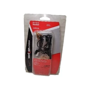 Verizon Wireless Mini Boom Headset 2.5mm Jack Jabra New JABMINIB 4' Cord Eargels - Picture 1 of 6