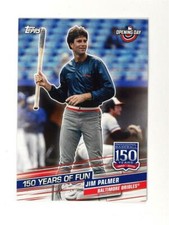 2019 Topps Opening Day 150 Years of Fun #YOF-14 Jim Palmer - Baltimore Orioles