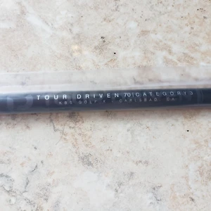 New $400 KBS Ltd. Ed. Black TD 70 CAT3 Stiff Titleist TSi/TSR Fairway - Picture 1 of 4