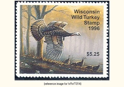 D2K Wisconsin Wild Turkey 1996 $5.25 - Image 1 of 1
