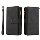 Phone Cover for Samsung A53 A33 A73 A23 A13 Luxury Zipper PU Leather Wallet Case