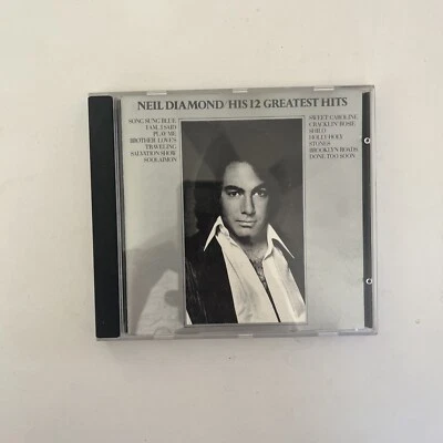 His 12 Greatest Hits by Neil Diamond (CD - 1985) - Image 1 of 4