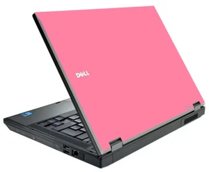 PINK Vinyl Lid Skin Cover Decal fits Dell Latitude E5410 Laptop - Picture 1 of 1